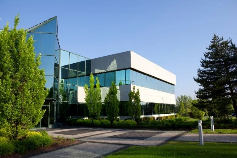 Commercial landscaping project in Newcastle