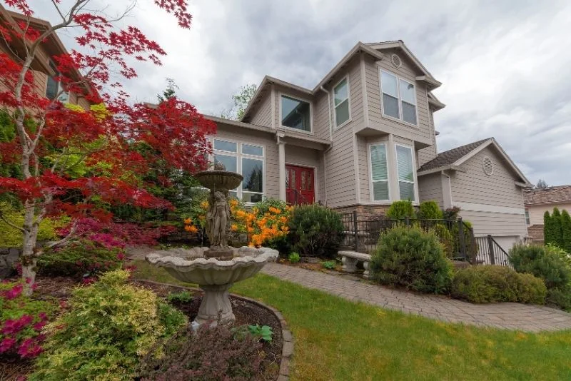 Front yard landscaping design in Newcastle
